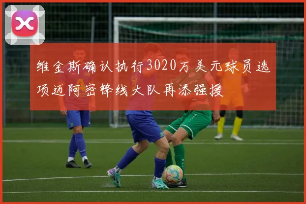 维金斯确认执行3020万美元球员选项迈阿密锋线大队再添强援